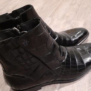 Men's Alligator Ankle Boots